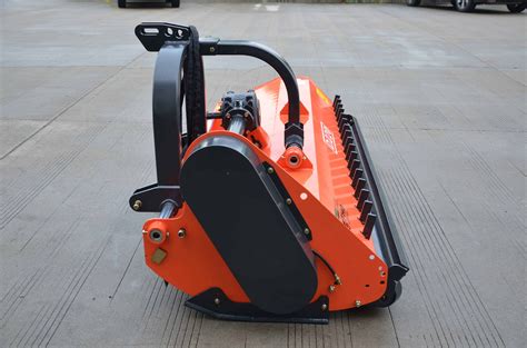 flail mowers cutting heavy brush